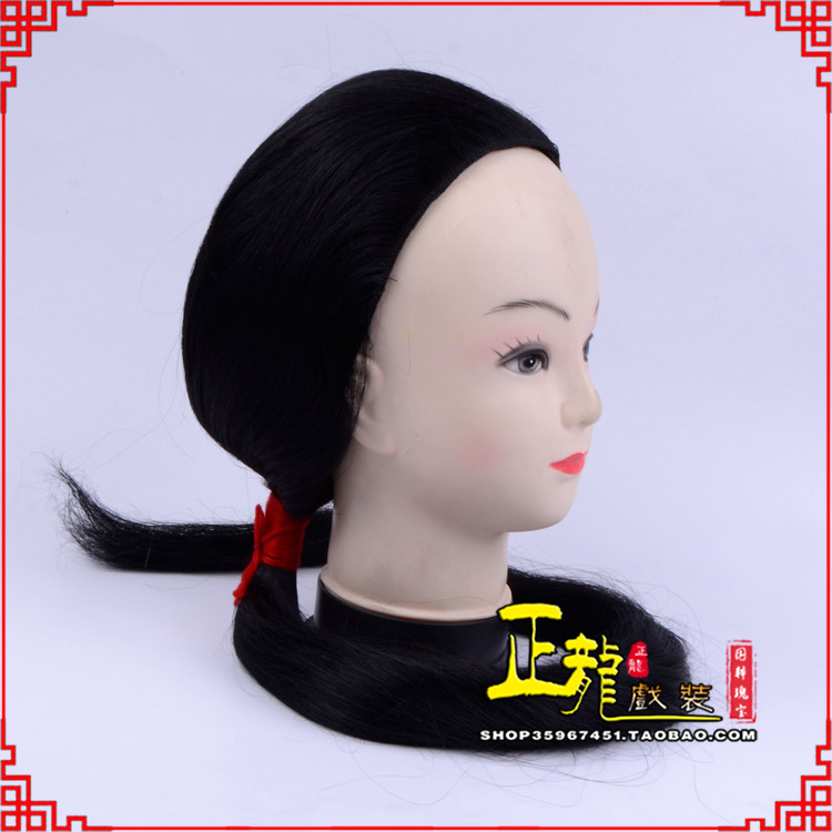 南宫古装影视演出头套花旦假发 真发古装发