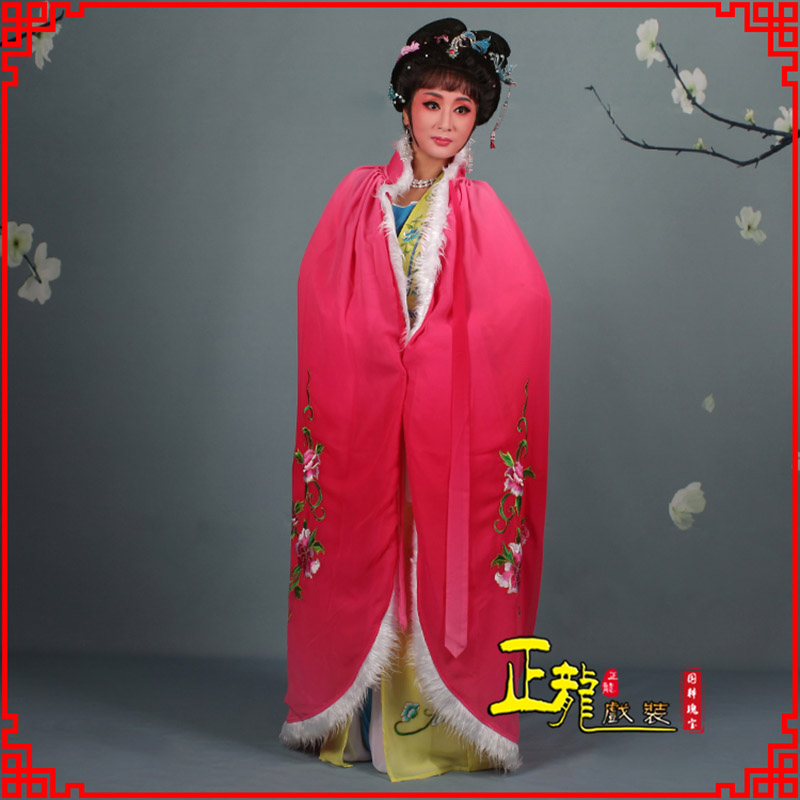 南宫小花旦绣花斗篷 花旦披风