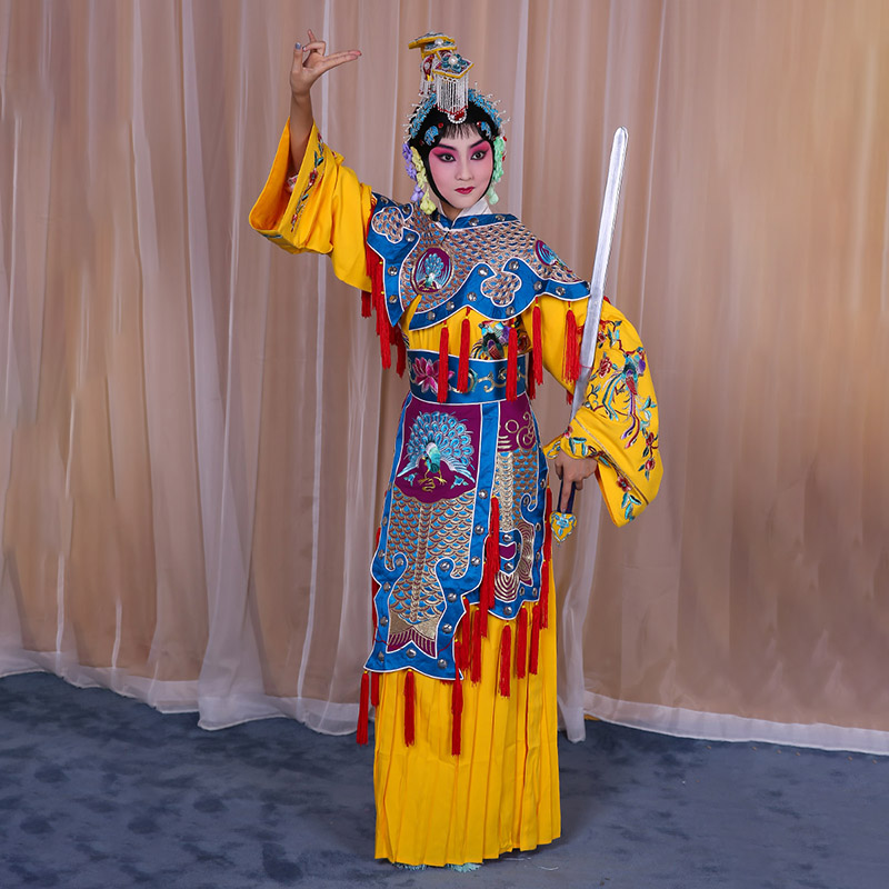 南宫霸王别姬虞姬服 软绉别姬服