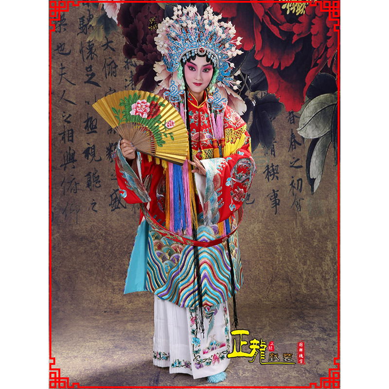 南宫凤袍杨贵妃贵妃醉酒 软绉团凤女蟒