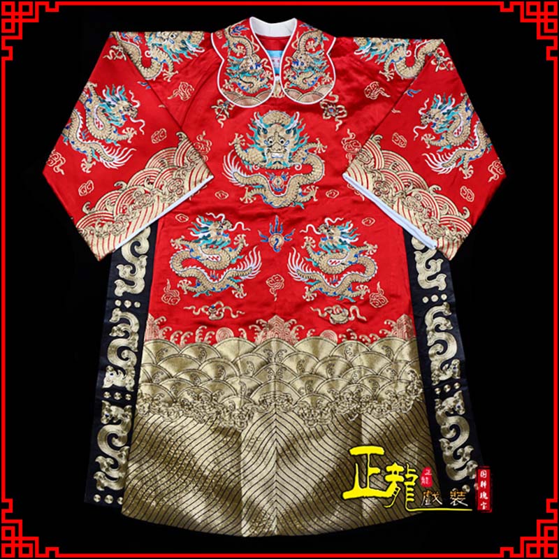 南宫皇帝蟒袍全金八宝团龙蟒